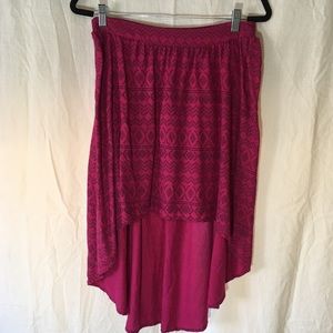 Women’s High Low skirt